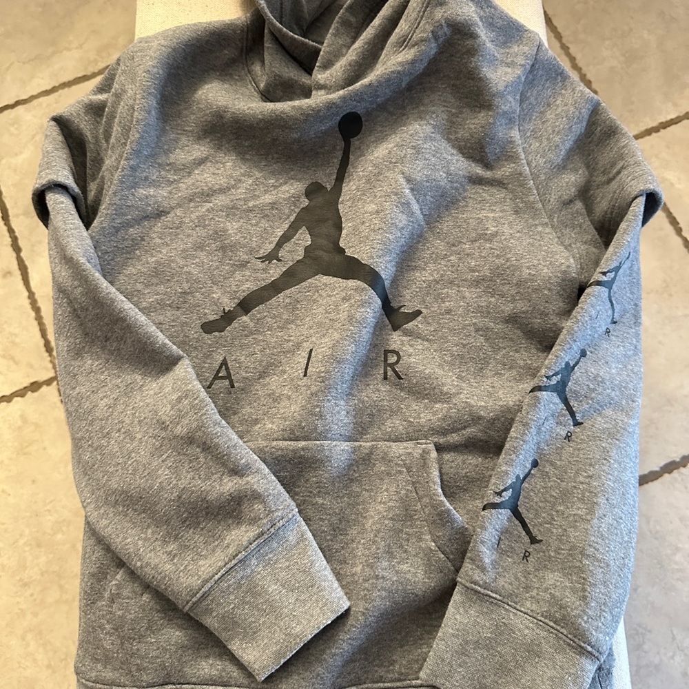 Grey Jordan hoodie